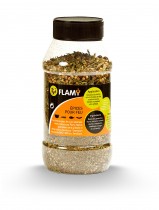 Flamy seasoning for fire